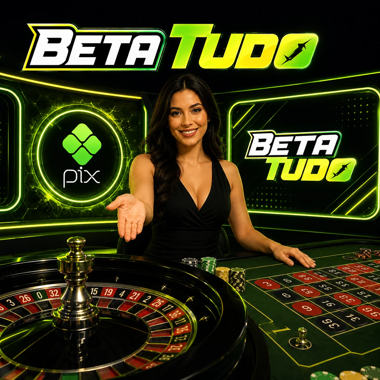 Mesas ao vivo da BetAtudo com Evolution e Pragmatic Live lado a lado
